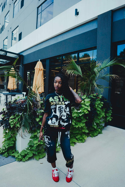 Astro Exotics “Built From Struggle” Graphic Tee – Black