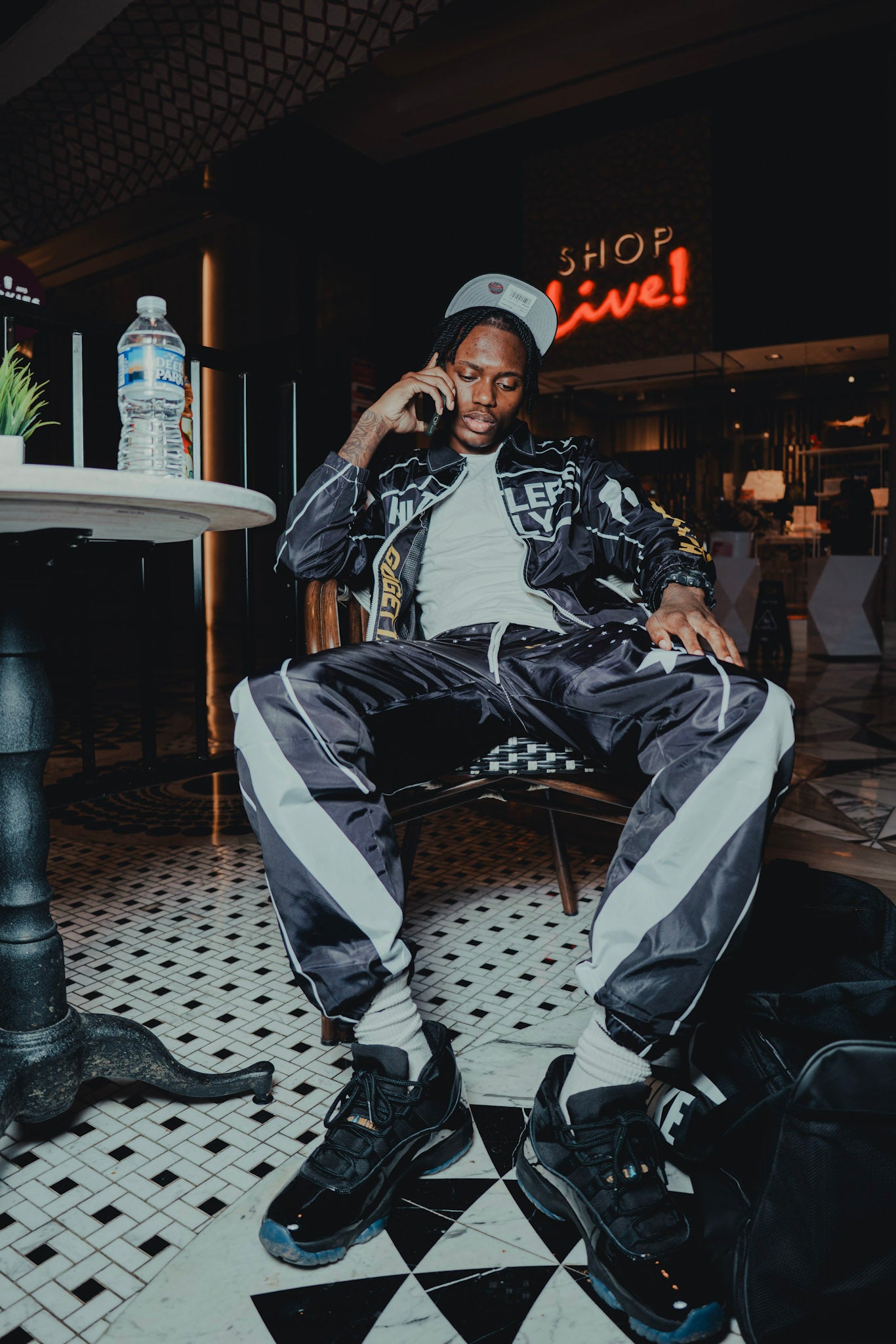 Go Getta "Hustlers Only" Tracksuit - Black