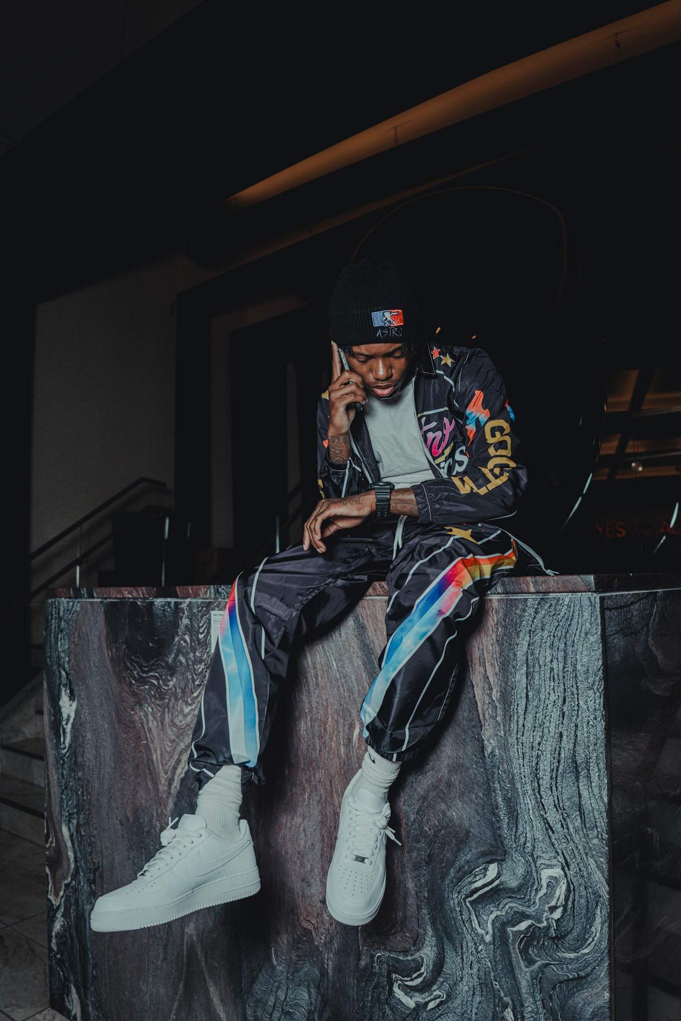 Go Getta "Astro Exotics" Tracksuit - Multi-Color / Black